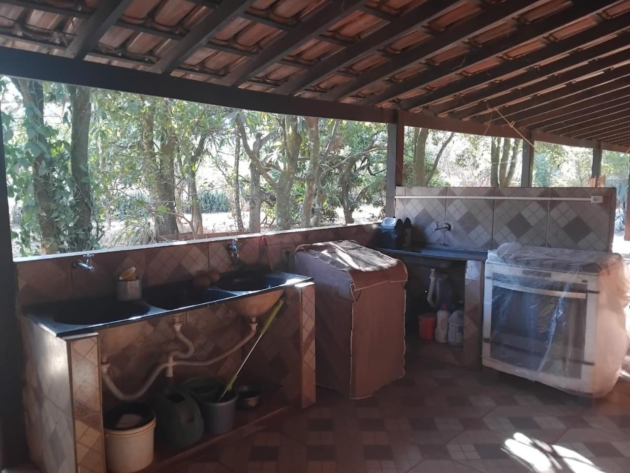 Sitio Bemtevi - Jockey Camping - Uberlandia Villa Exterior foto